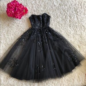 Betsey Johnson Sequine Tulle Ballgown XXS